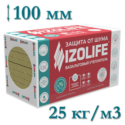 Утеплитель IZOLIFE LIGHT 100 мм (4.32 м²) 
