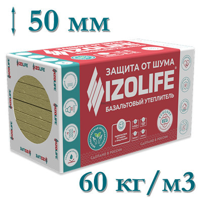 УТЕПЛИТЕЛЬ IZOLIFE CT60 50мм (5,76м2) 