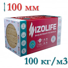 УТЕПЛИТЕЛЬ IZOLIFE ВЕНТ  ПРОФ 100мм (2,16м2)