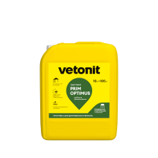 Грунтовка глубокого проникновения Vetonit Prim Optimus 10л